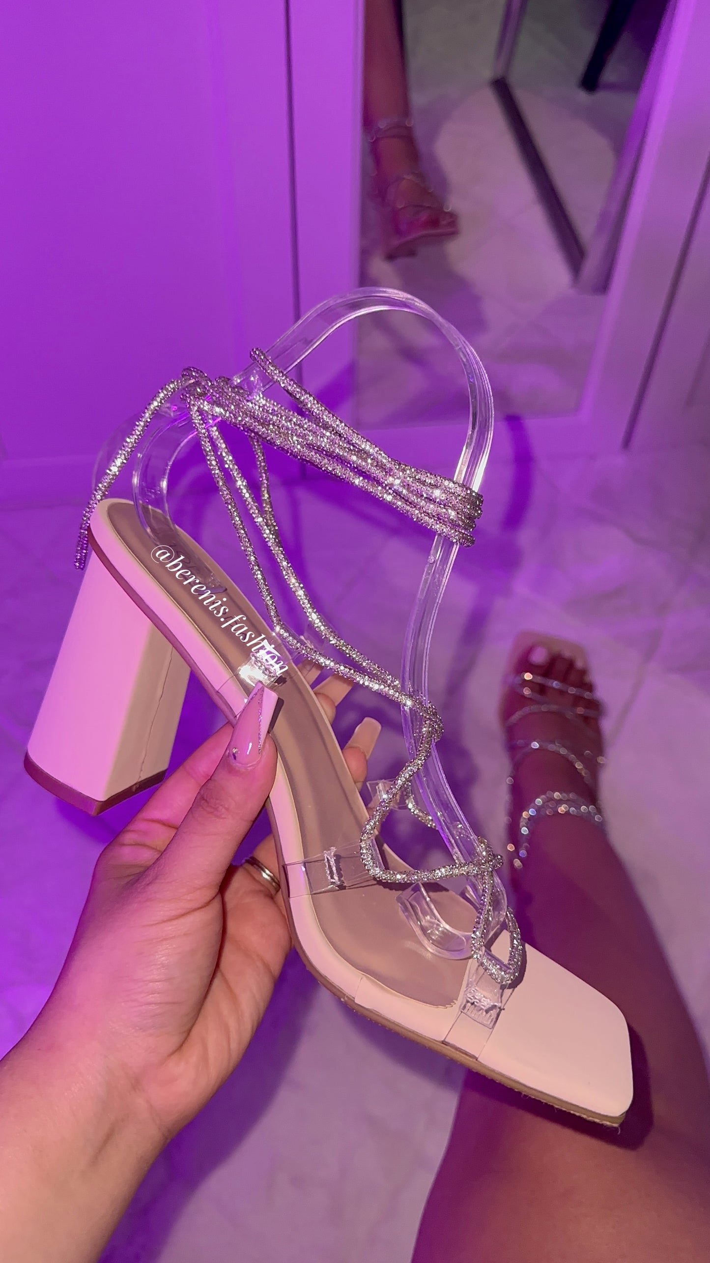 Alanis Heel - Nude (Wide Friendly)