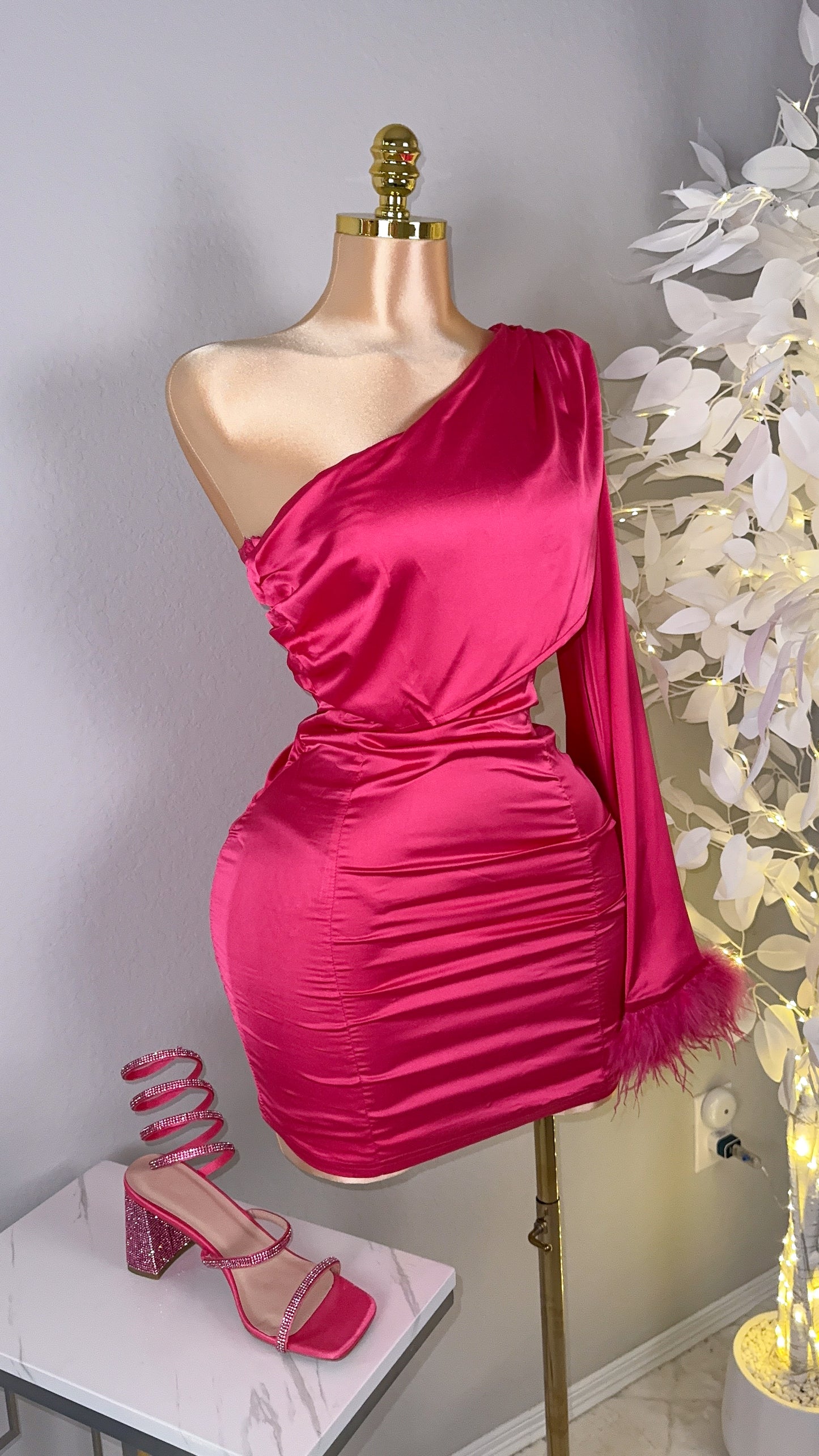 Muñequita Mini Dress - Pink