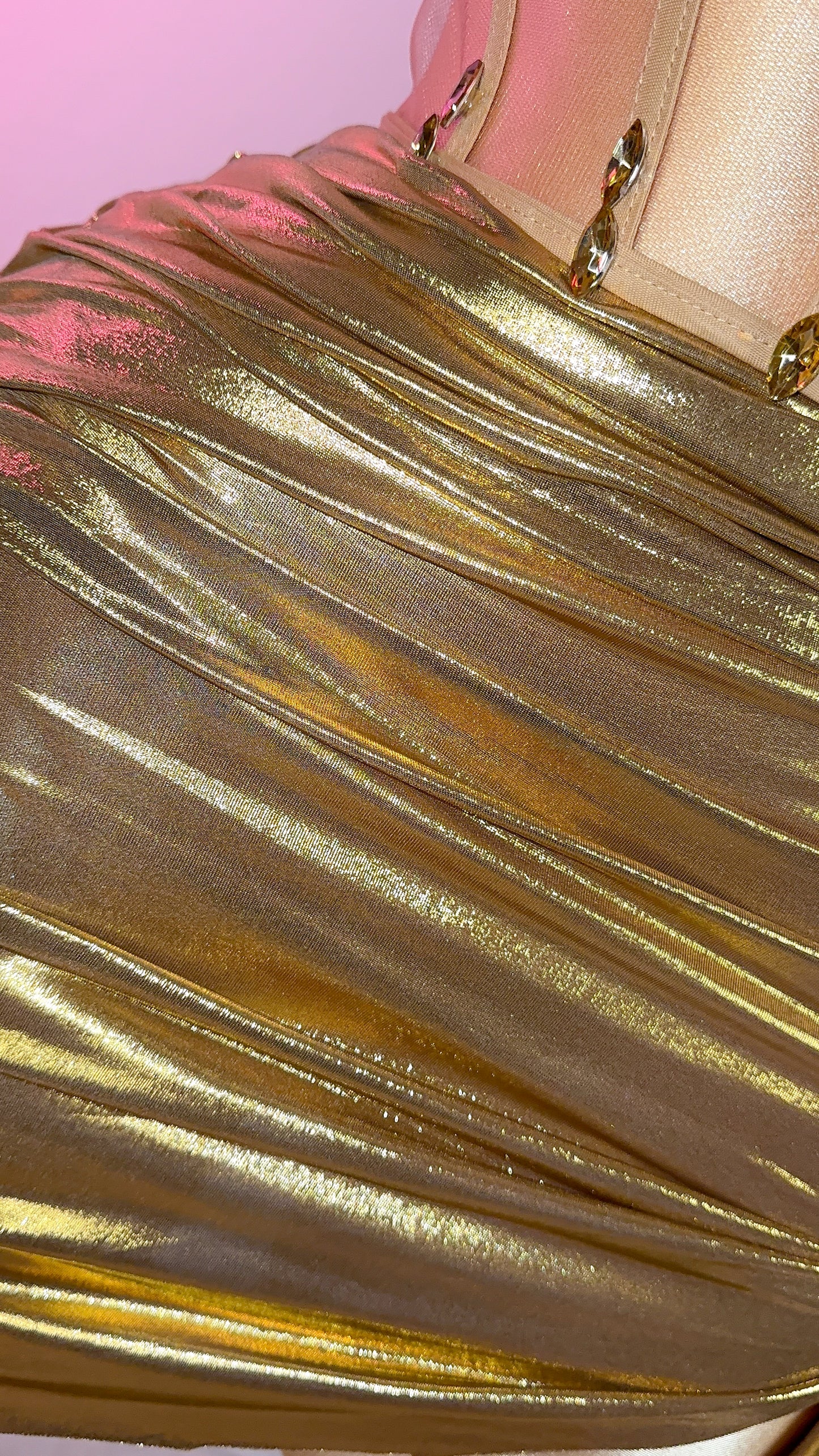 Arlet Skirt Set - Gold
