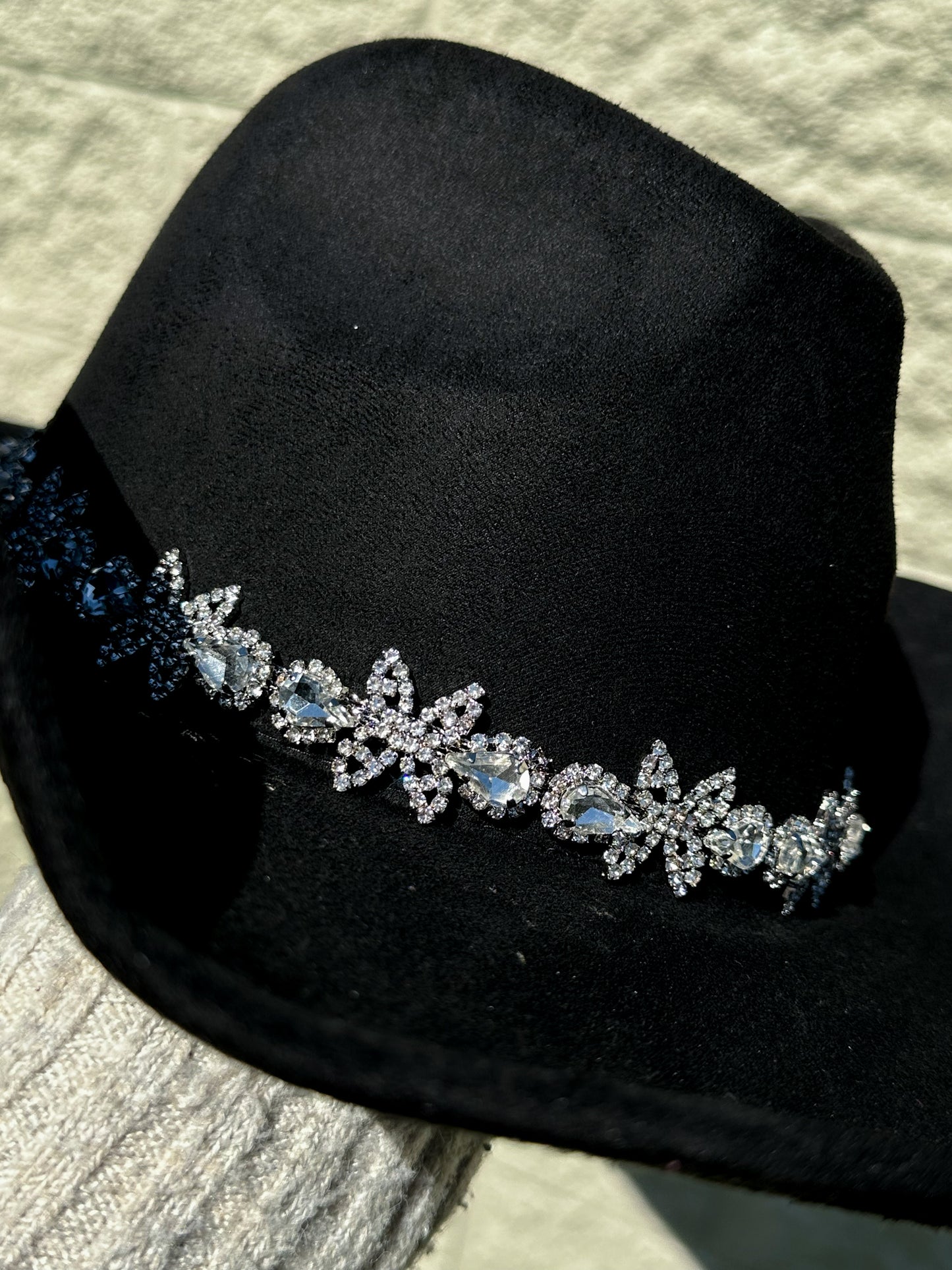 Allison Rhinestone Western Hat