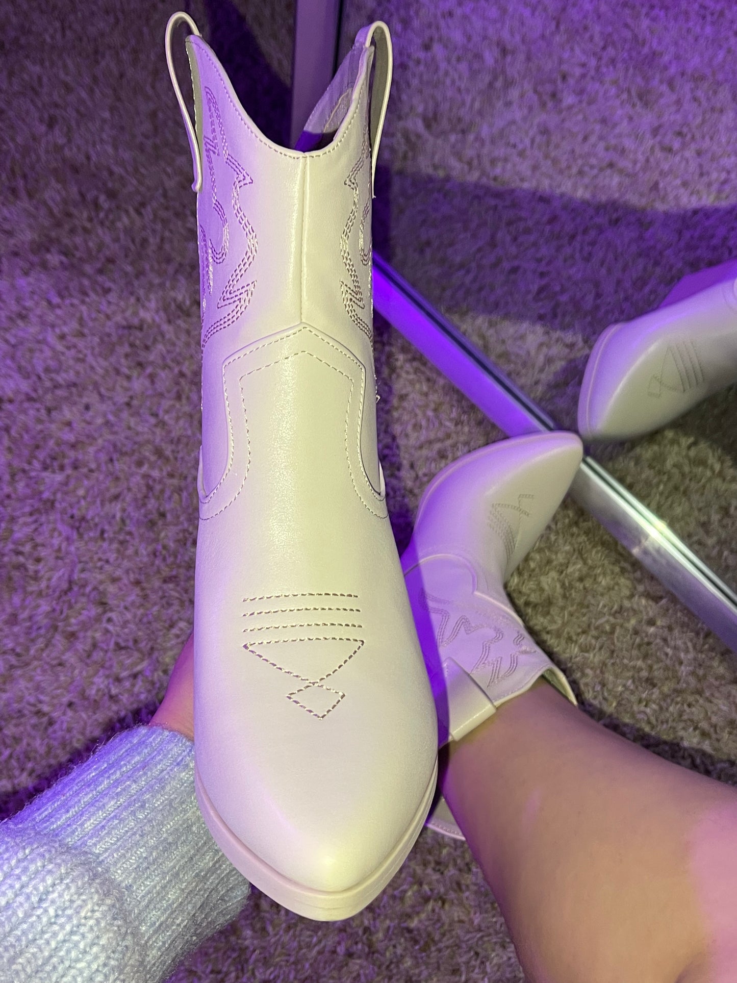 Botas Vaqueras Cortas Clara