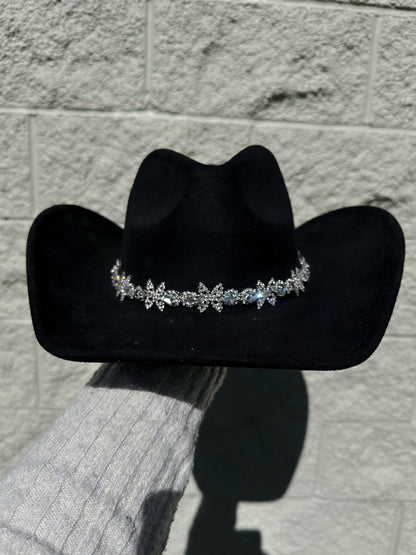 Allison Rhinestone Western Hat