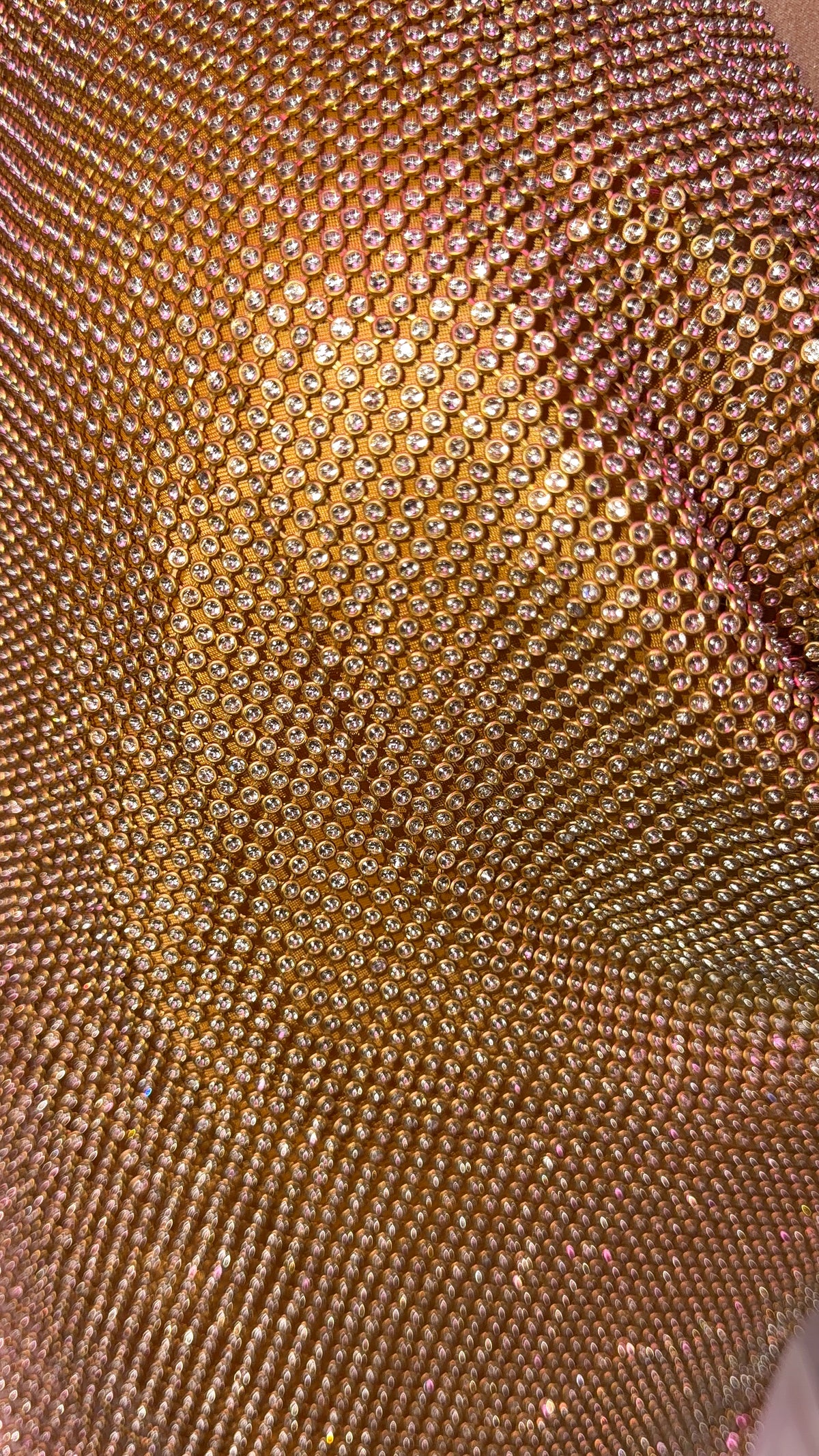 Provenza Rhinestone Top - Gold
