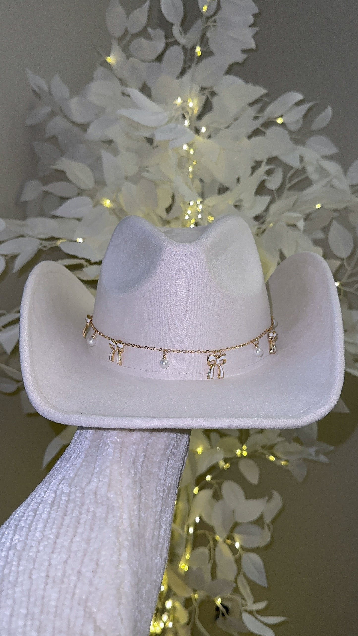 Coquette Western Hat - Ivory