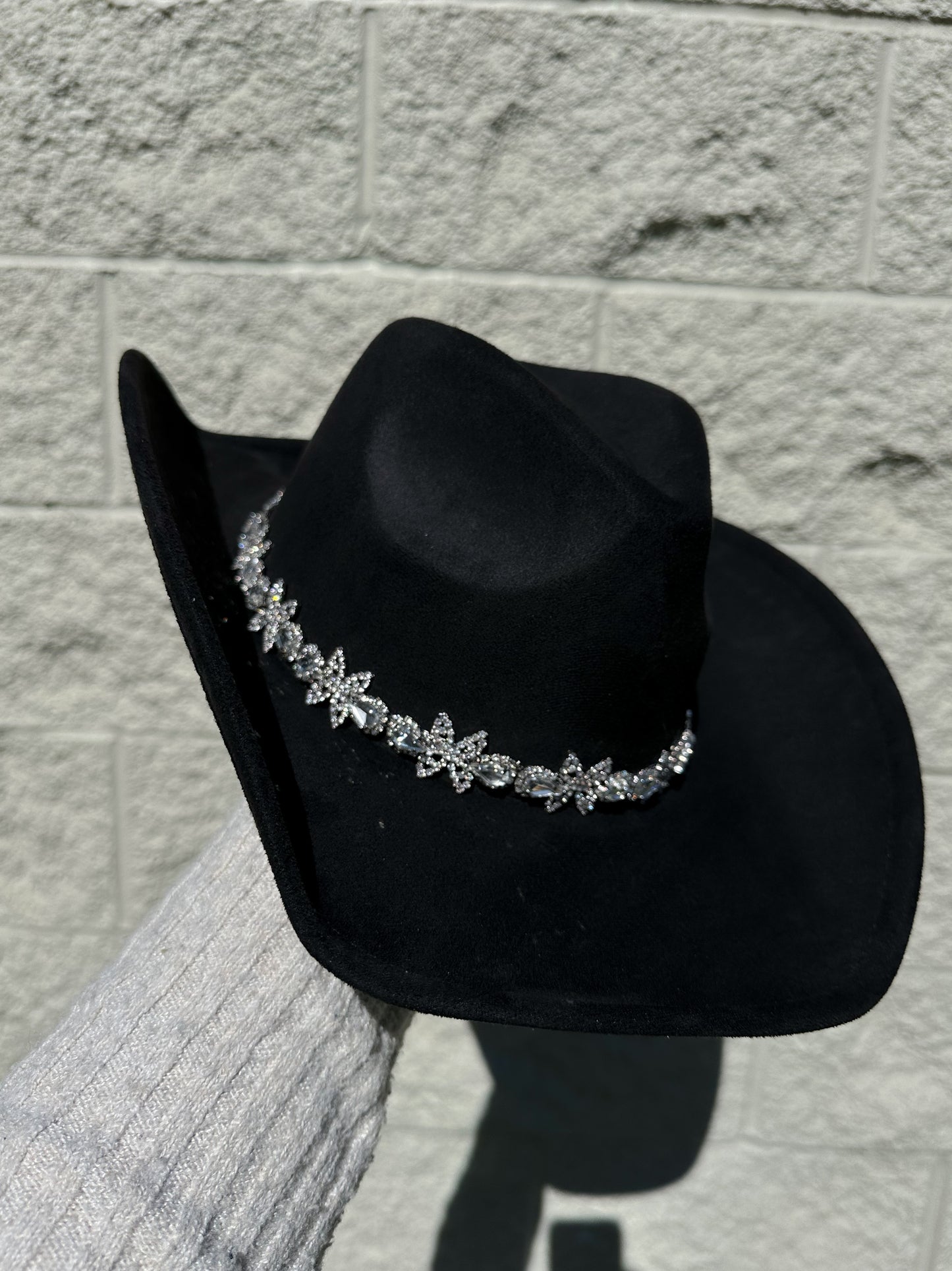 Allison Rhinestone Western Hat