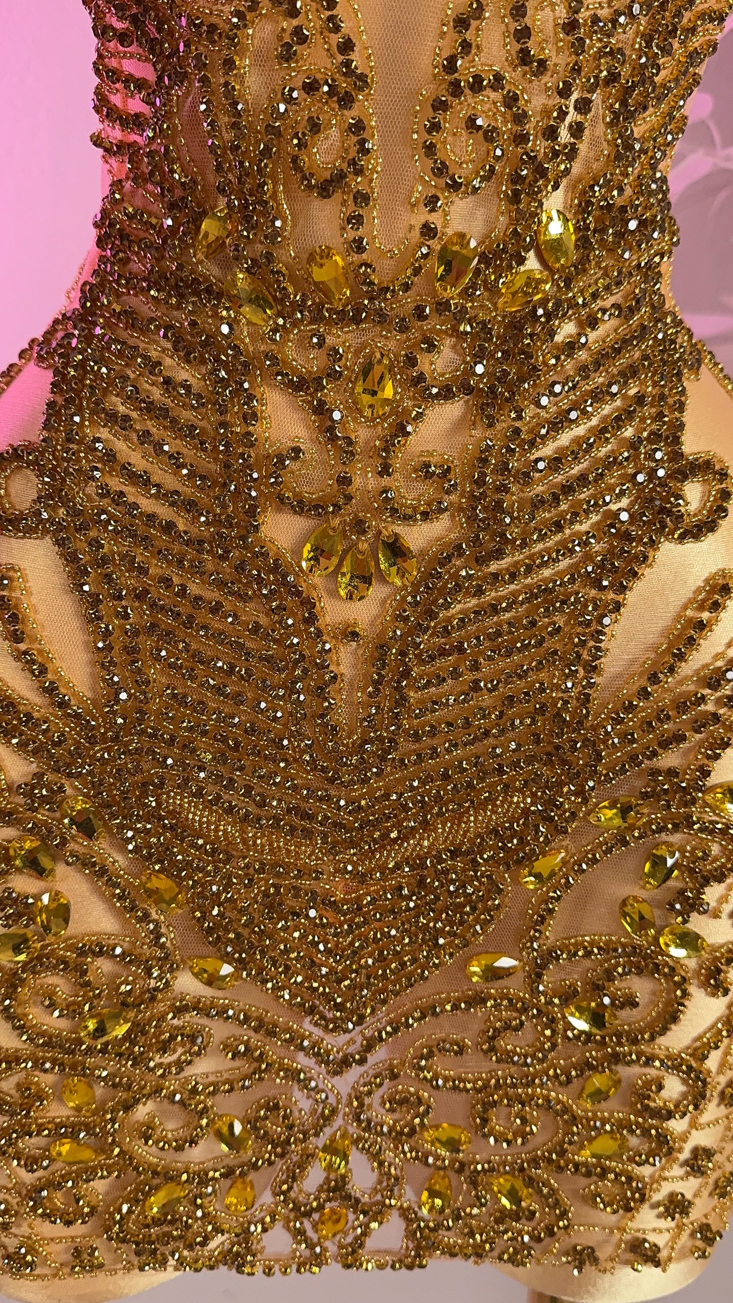 Layla Rhinestone Dress - Custom Made