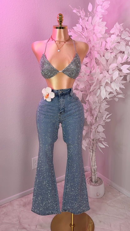 Foreva Rhinestone Jeans