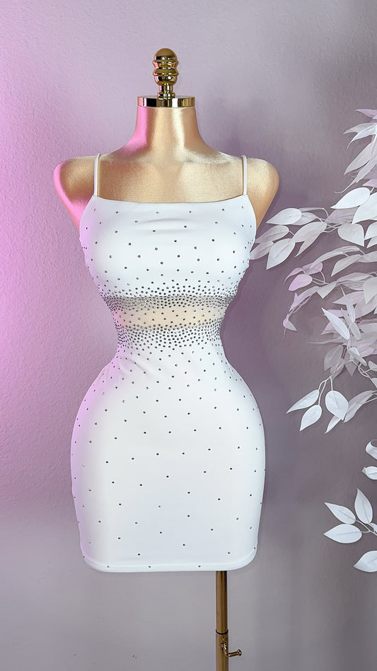 Valeria Mini Dress - White