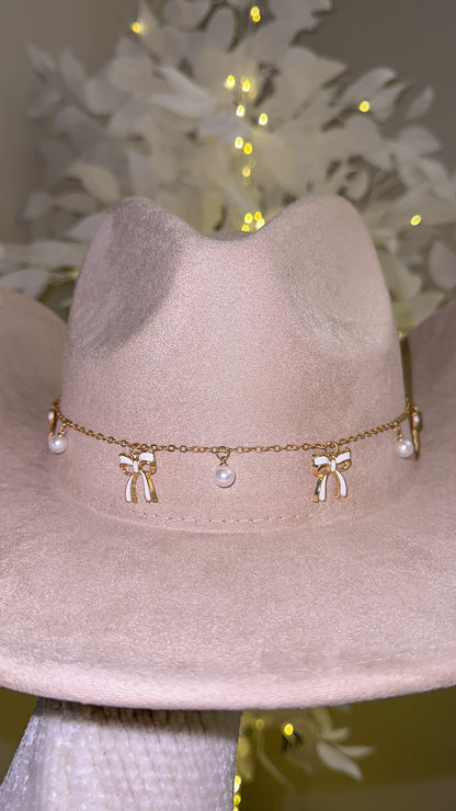 Coquette Western Hat - Beige