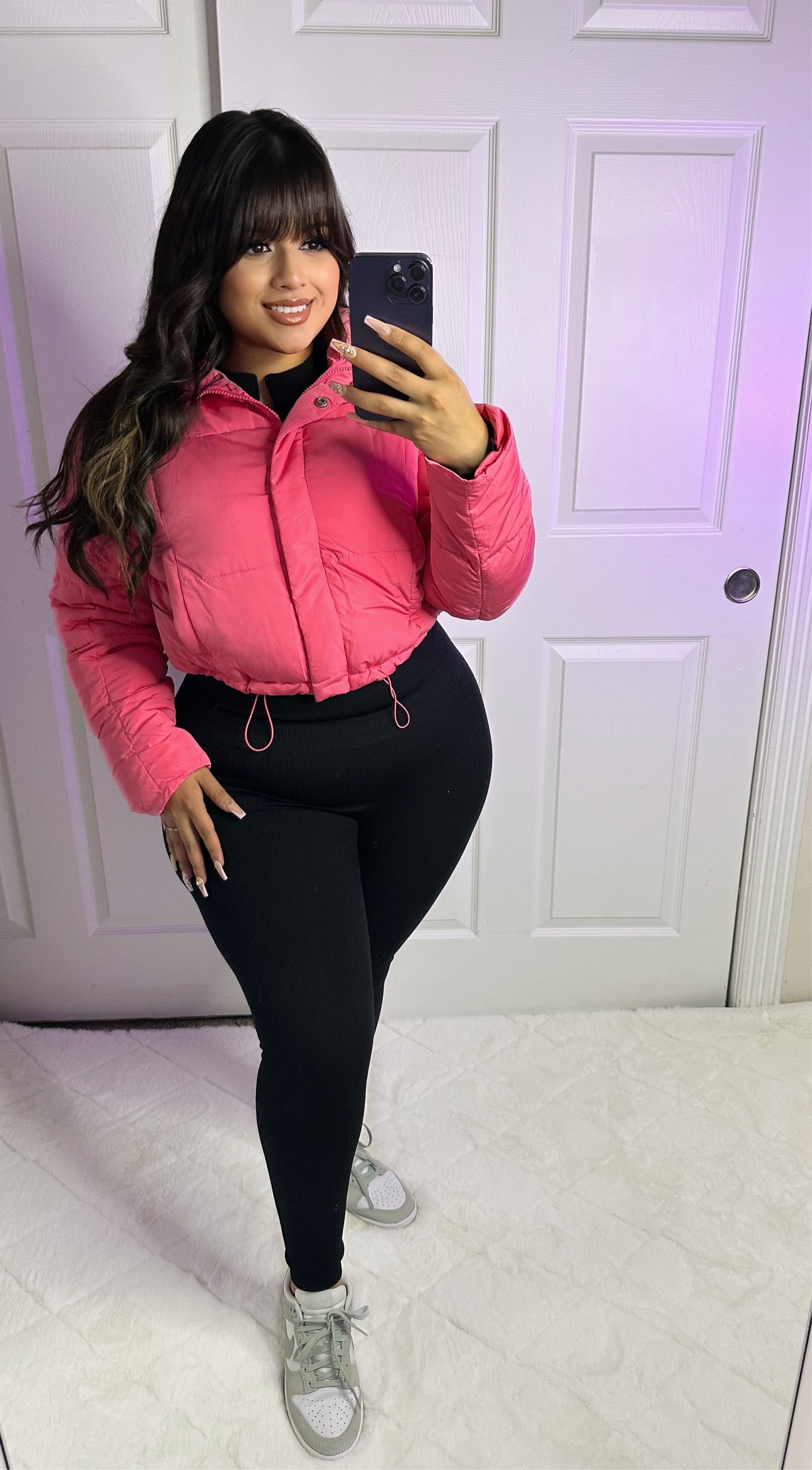 Avilett Puffer Jacket - Pink