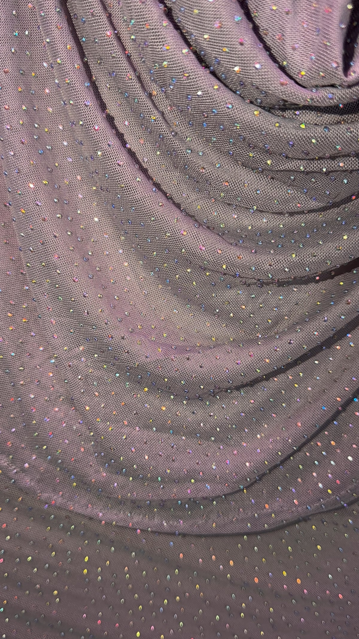 Nova Rhinestone Halter Dress - Grey