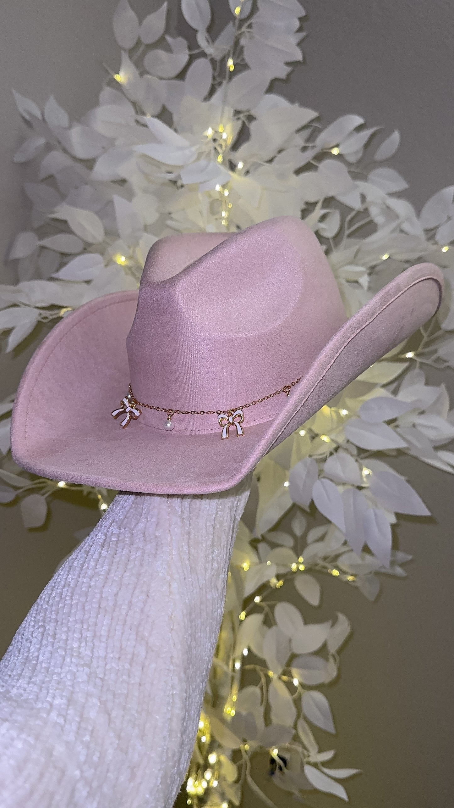 Coquette Western Hat - Pink