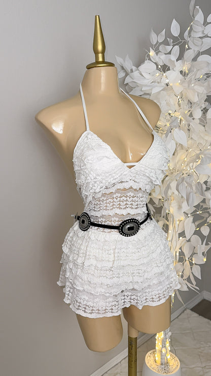 Linda Concho Western Belt - Black