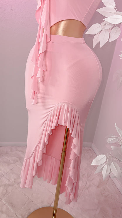 Catalina Skirt Set - Pink