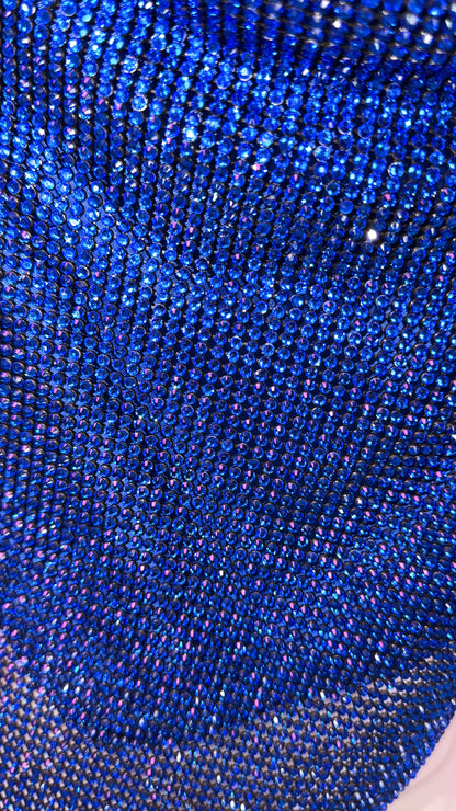 Provenza Rhinestone Top - Blue