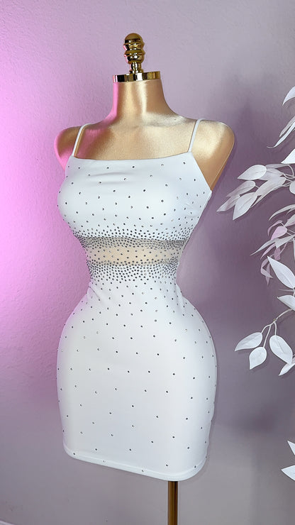 Valeria Mini Dress - White