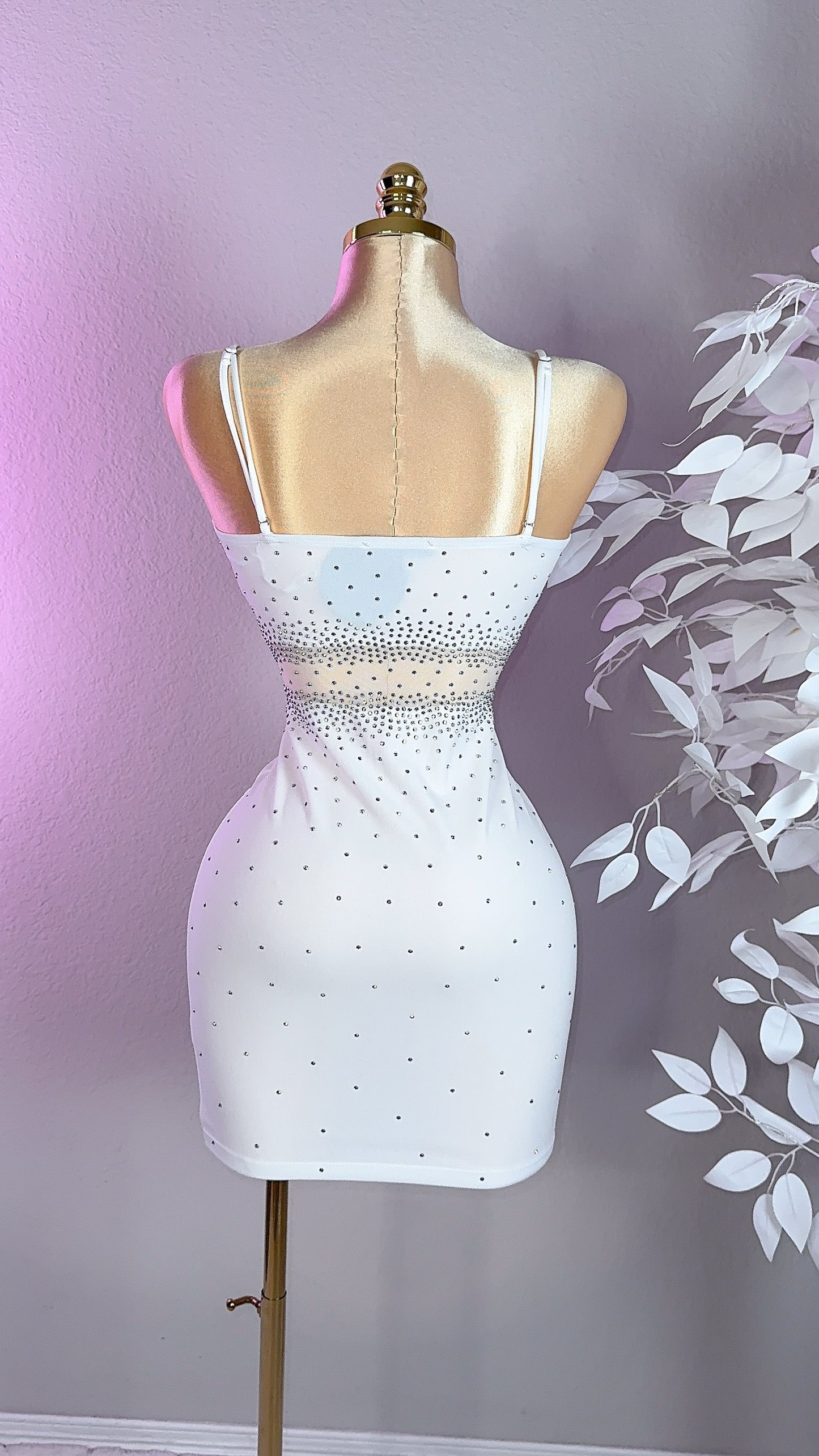 Valeria Mini Dress - White