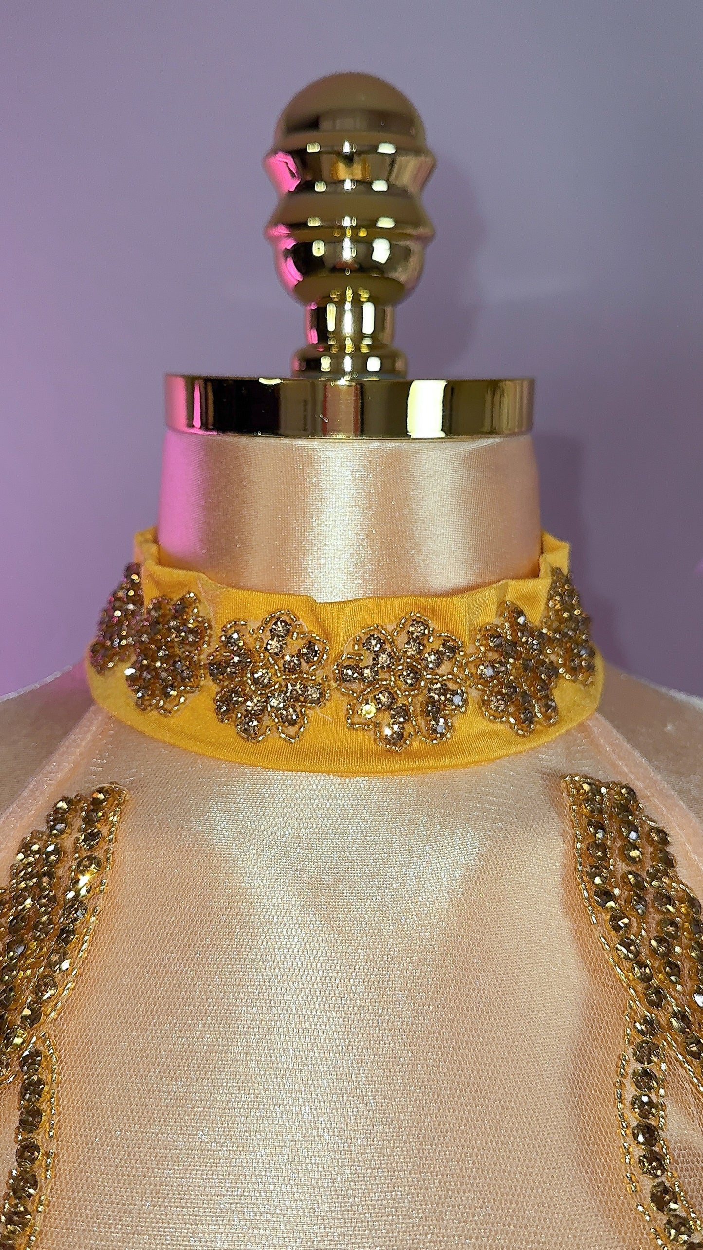 Layla Rhinestone Dress - Custom Made