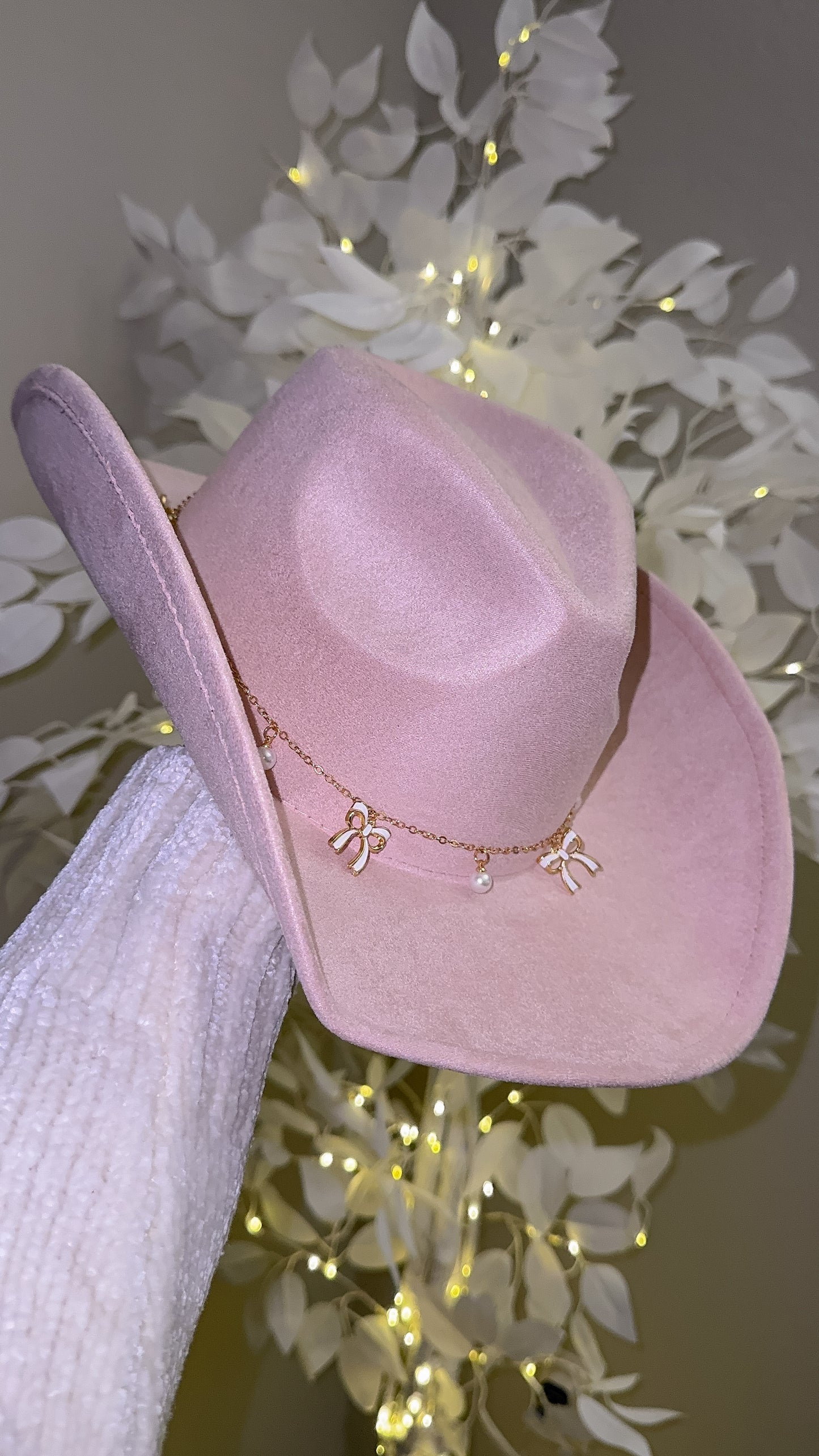 Coquette Western Hat - Pink