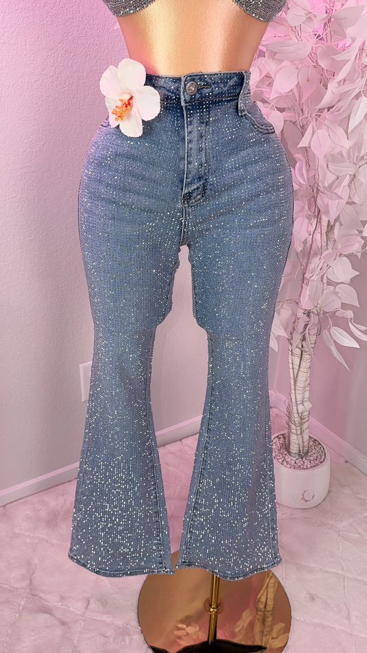 Foreva Rhinestone Jeans