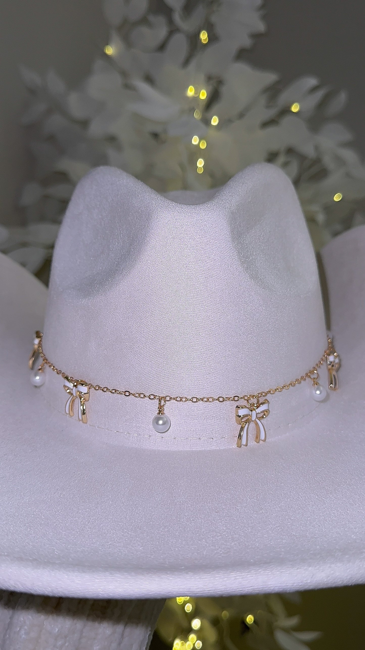 Coquette Western Hat - Ivory