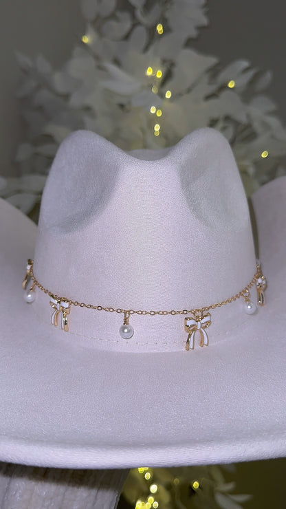 Coquette Western Hat - Ivory