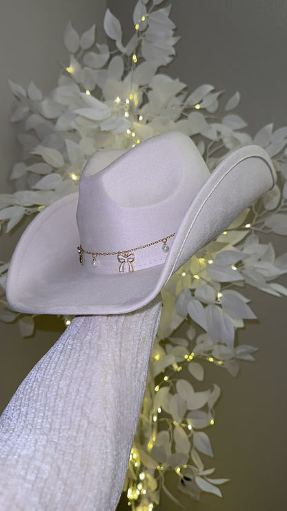 Coquette Western Hat - Ivory