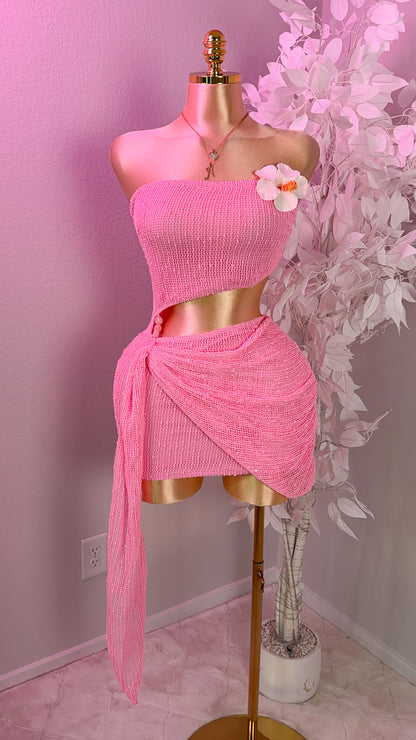 Ivonny Bonita Mini Dress - Pink
