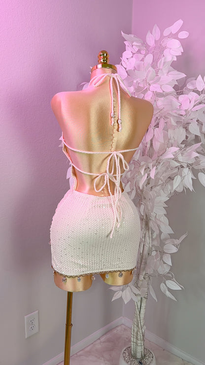 Un Viaje Mini Dress - Ivory