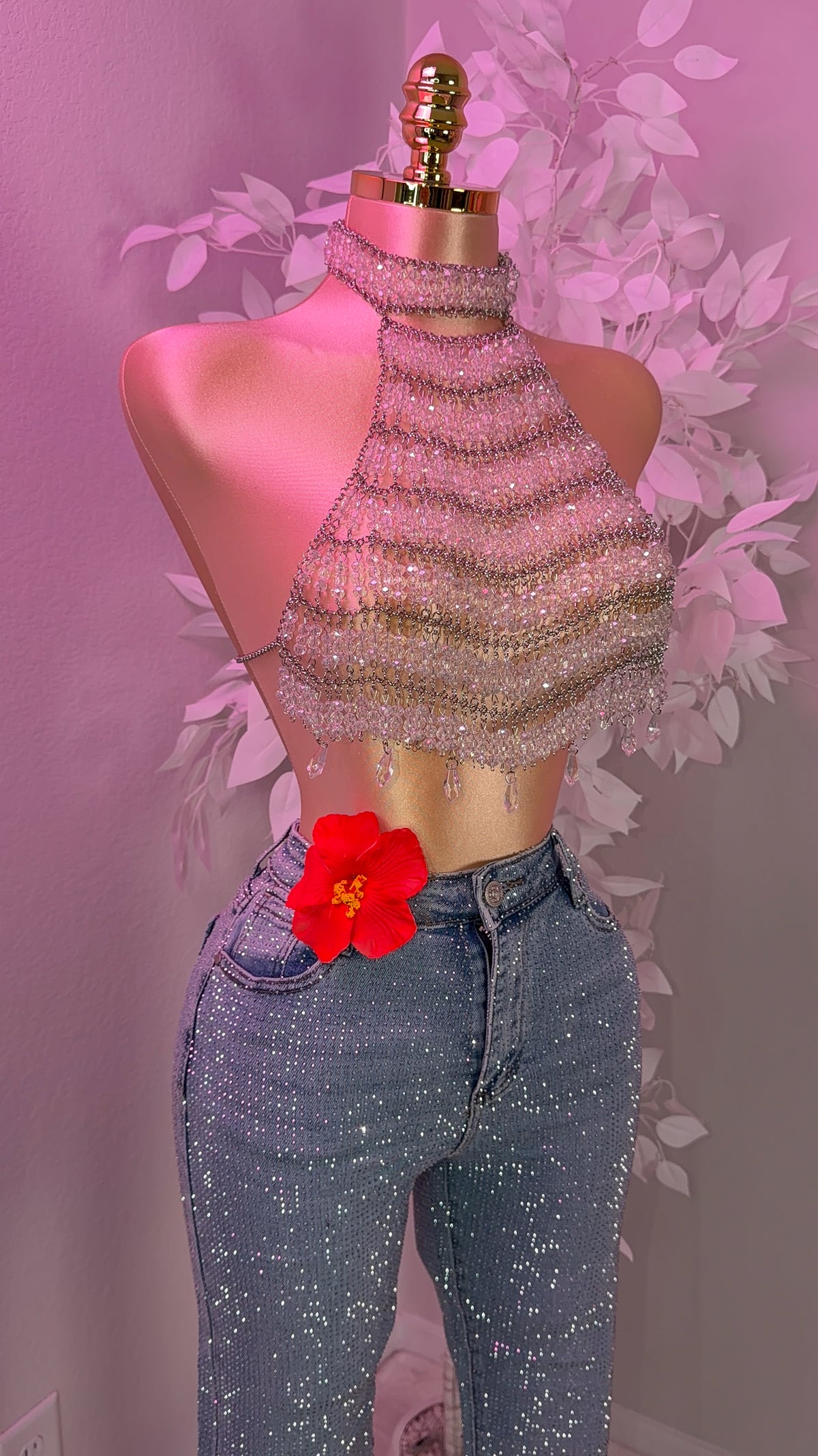 Se Puso Linda Crystal Top