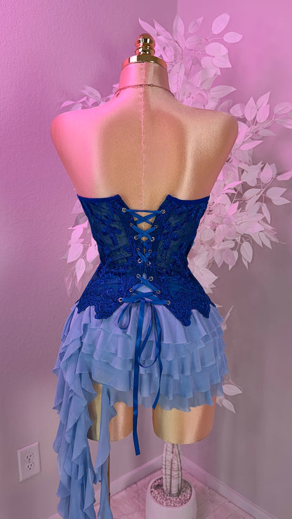 My Lova Corset Top - Blue