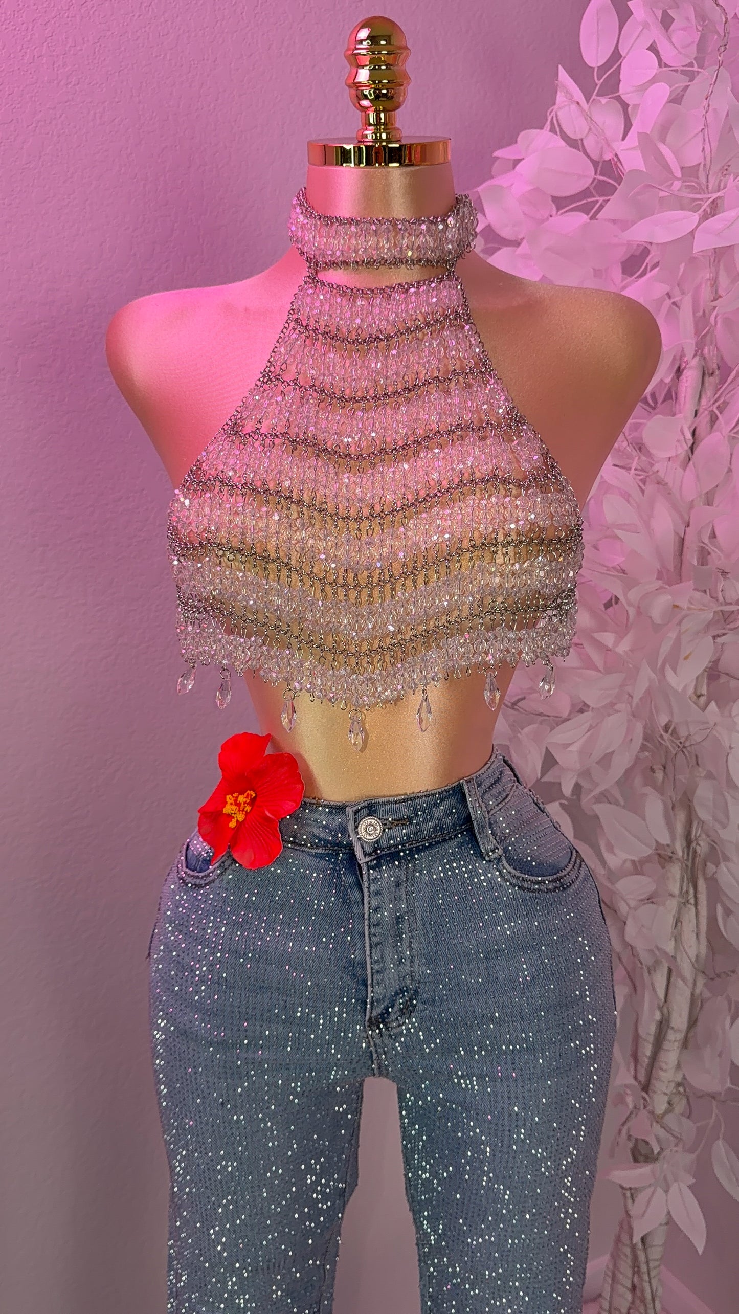 Se Puso Linda Crystal Top