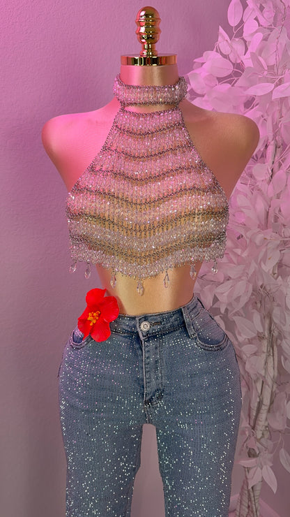 Se Puso Linda Crystal Top
