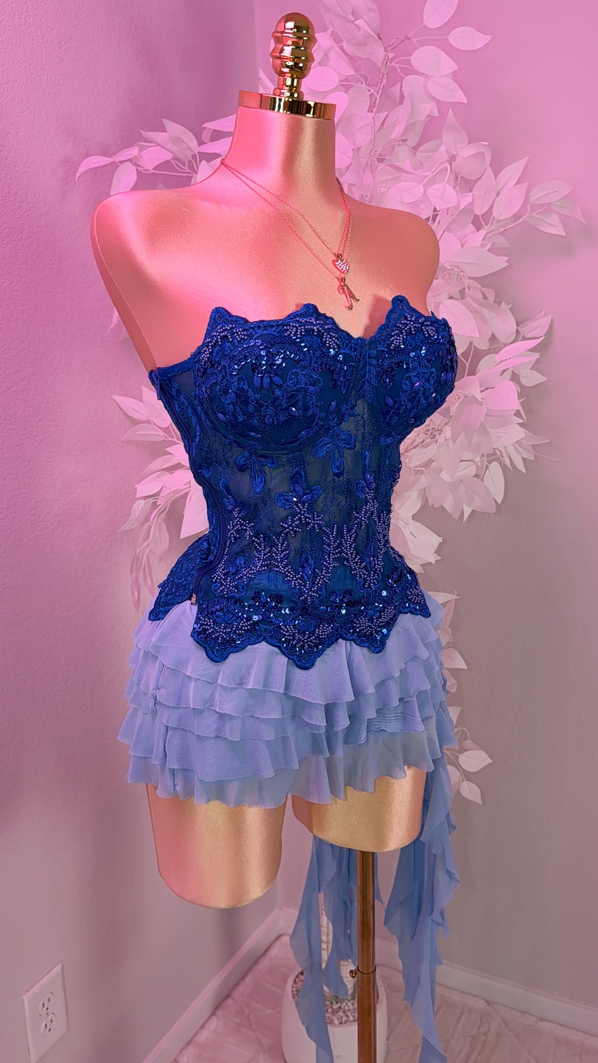 My Lova Corset Top - Blue