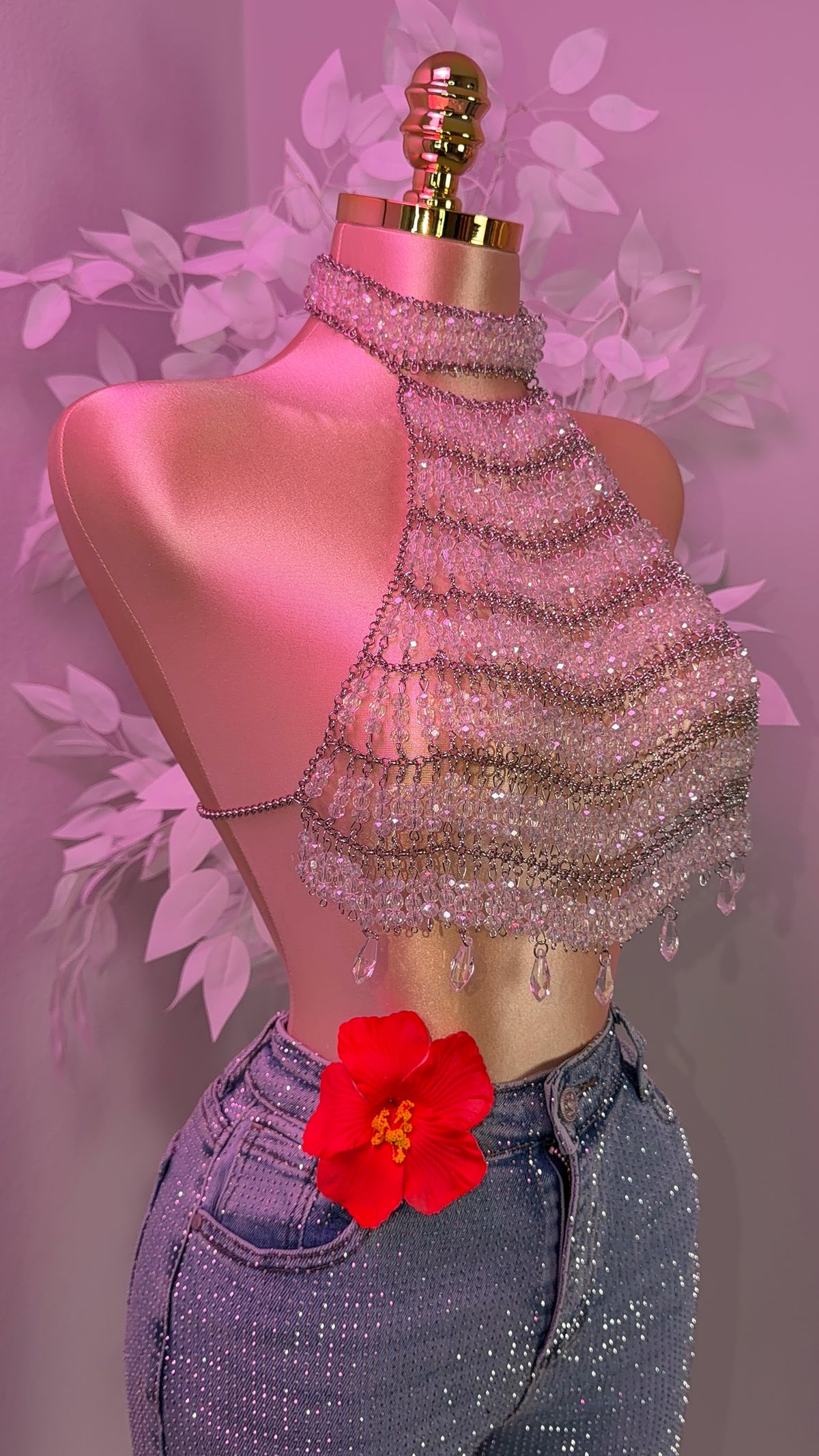 Se Puso Linda Crystal Top