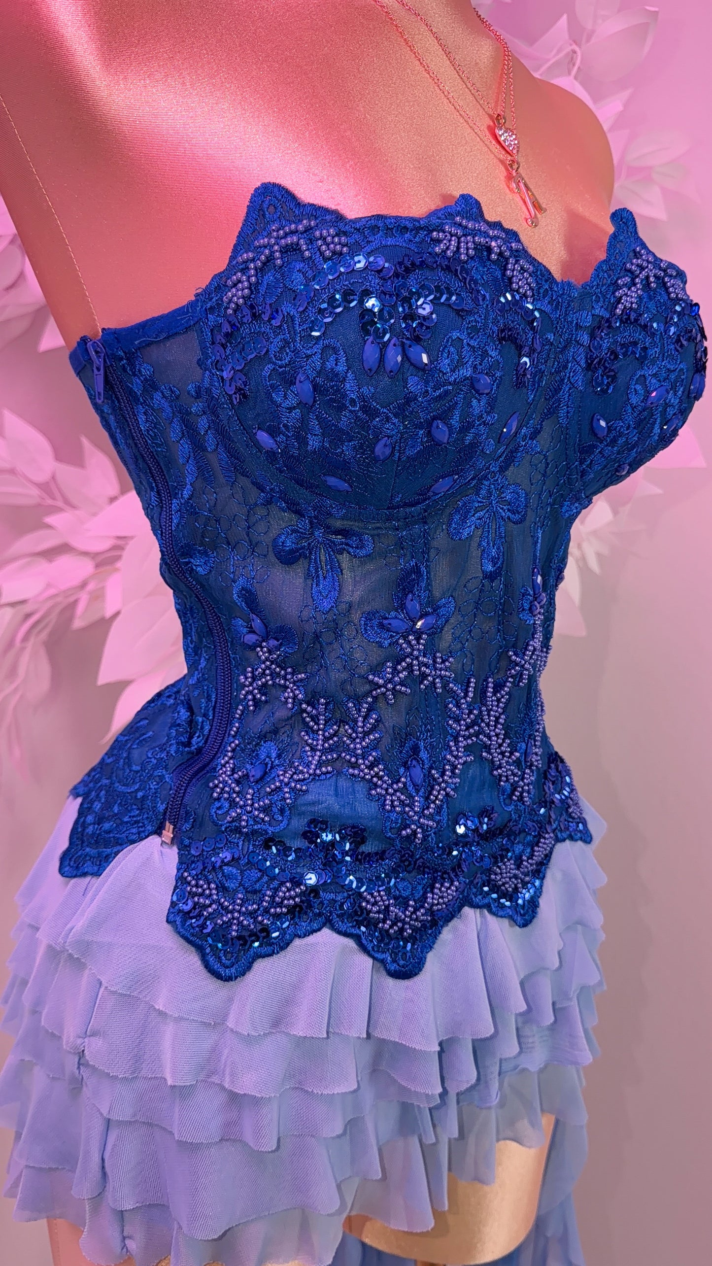 My Lova Corset Top - Blue