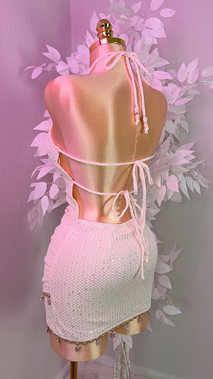 Un Viaje Mini Dress - Ivory