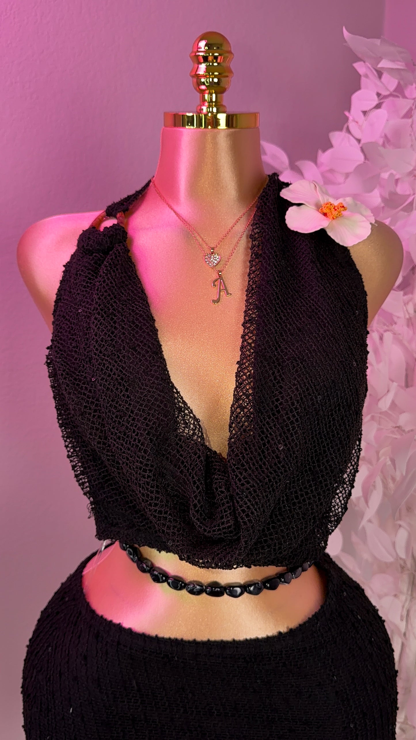 Amargura Mini Dress - Black