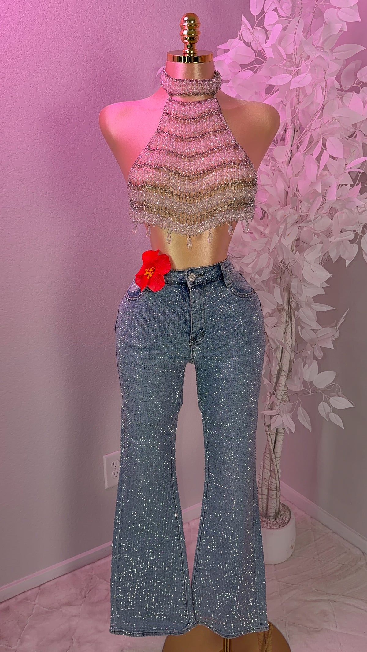 Se Puso Linda Crystal Top