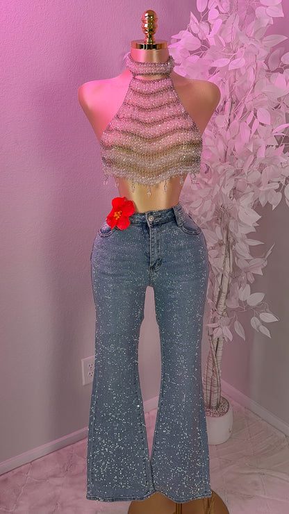 Se Puso Linda Crystal Top