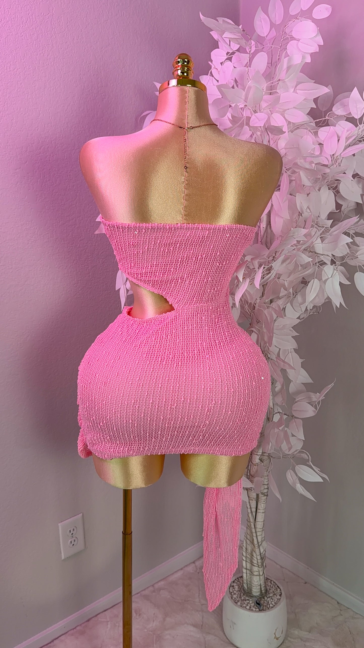 Ivonny Bonita Mini Dress - Pink