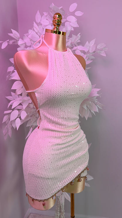 Un Viaje Mini Dress - Ivory