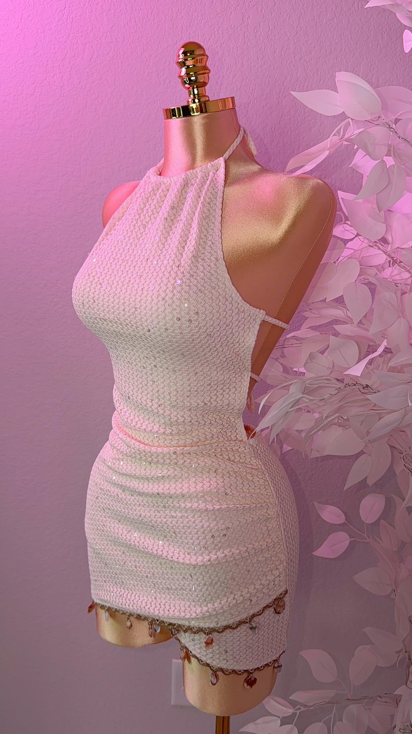 Un Viaje Mini Dress - Ivory