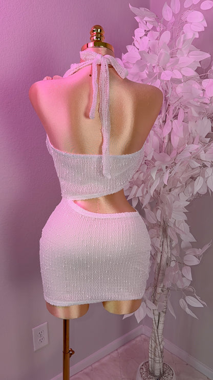 Amargura Mini Dress - White