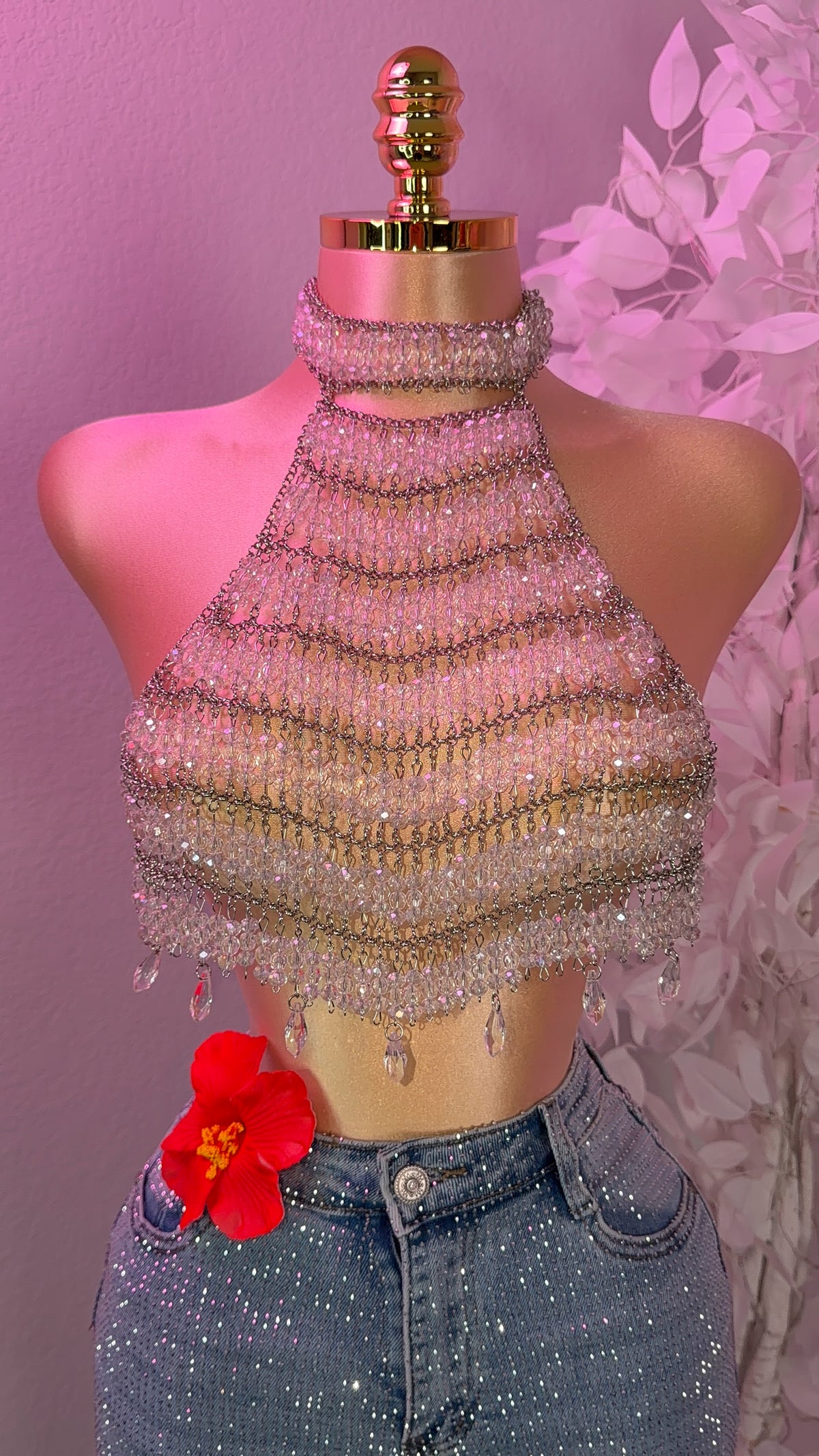 Se Puso Linda Crystal Top