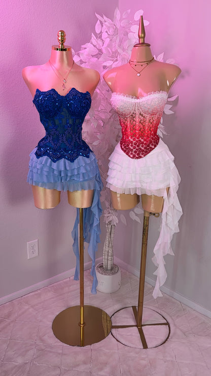 My Lova Corset Top - Blue