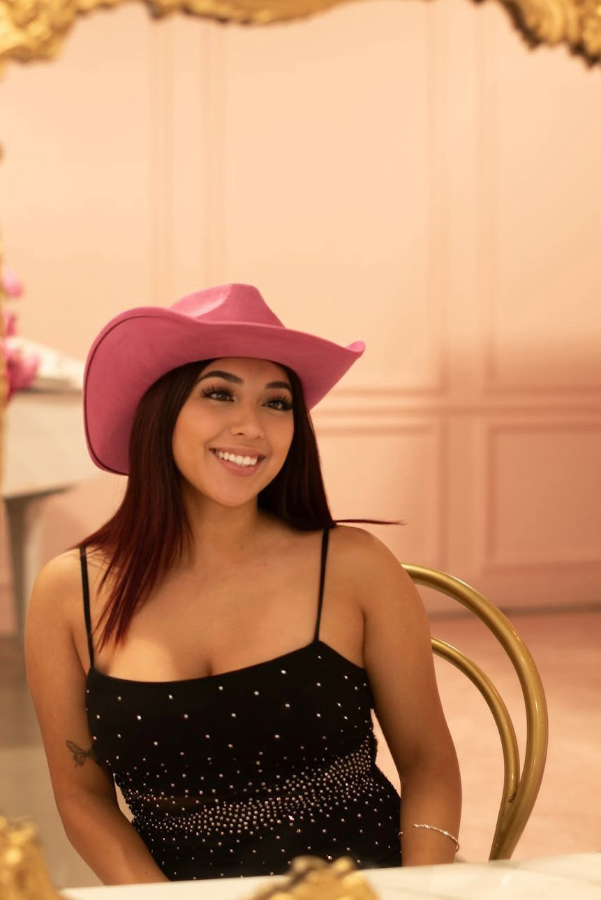 Ninel Rhinestone Hat