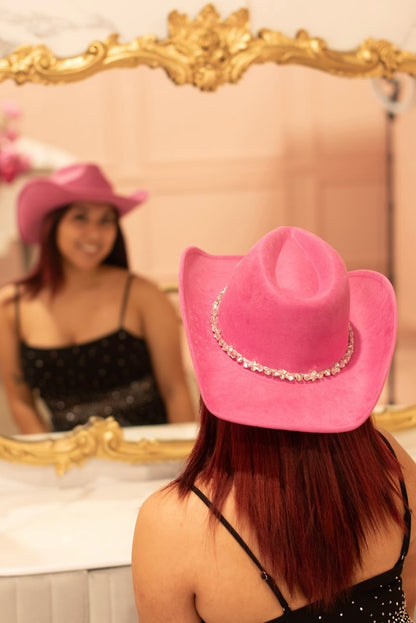 Ninel Rhinestone Hat