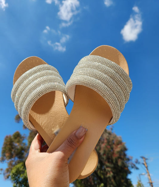 Kassy Sandals - Silver