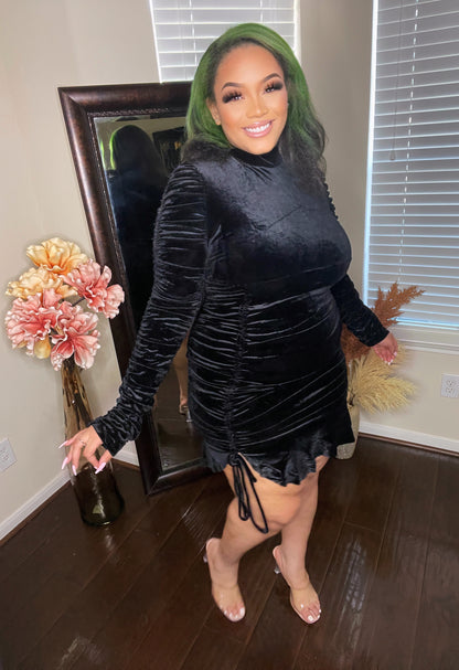 Vestido Terciopelo Amelia- Curvy